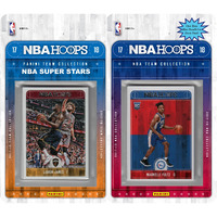 NBA Philadelphia 76ers Licensed 2017-18 Hoops Team Set Plus 2017-18 Hoops All-Star Set