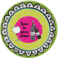 Wine Celebration Plates: Elegant and Fun, Perfect for Wine Enthusiasts!