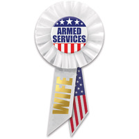 Armed Services Wife Rosette
