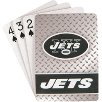 New York Jets Playing Cards Diamond Plate