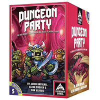 Forbidden Games: Dungeon Party - Starter Pack, Coin Bouncing Role-Playing Card Game, Party Game, Ages 10+, 1-6 Players, 30-90 Min