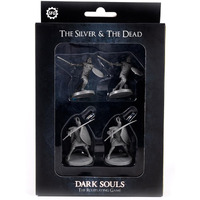 Dark Souls The Role Playing Game: The Silver & The Dead Miniatures & Stat Cards