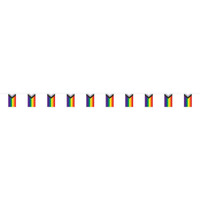 LGBTQ+ Pride Flag Pennant Banner - Celebrate Diversity and Inclusivity!