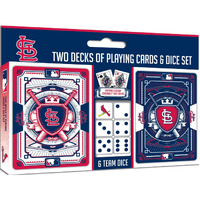 St. Louis Cardinals Playing Cards and Dice Set