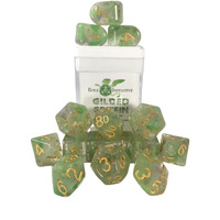 Role 4 Initiative Diffusion Poly Set - Gilded Griffin w/Numbers (15)