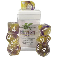 Role 4 Initiative Diffusion Poly Set - Paladin's Oath w/Class Symbols (7)