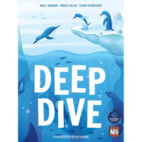 FlatOut Games Deep Dive - AEG, FlatOut Games, Press Your Luck Collection Matching -Tile Game, Family Ages 10+, 15-20 Min, 1-6 Players