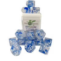 Role 4 Initiative Diffusion Poly Set - Wizard's Arcana w/Numbers (15)