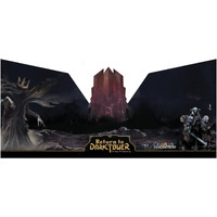 Return to Dark Tower: RPG Adversary GM Screen - Roleplaying Game Accessory, Full-Color 3 Panel Screen