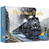 Rio Grande Games: Prussian Rails - Build Railroads Across All of Germany, Train Board Game, Ages 14+, 3-5 Players, 90-120 Min