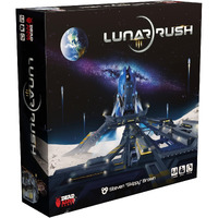 Dead Alive Games: Lunar Rush - Standard Edition - Euro-Style Board Game, Moon & Space, Resource Management, Worker Placement, Ages 14+, 1-4 Players