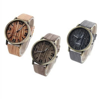 Woodchuck Wood grain Style Exotic Watches(D0102HE6TJV)
