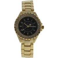 2033L-GB Gold Stainless Steel Bracelet Watch by Kim & Jade for Women - 1 Pc Watch