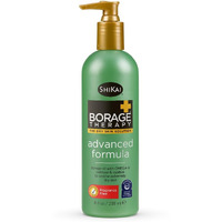 Shikai Borage Therapy Body Moisturizer Advanced Formula (8 Oz) | Fragrance Free | Hydrating Lotion For Dry Hands & Body | With Oatmeal & Shea