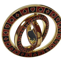 Poker Weight Triple Spinner (With Spade In Center) Commemorative