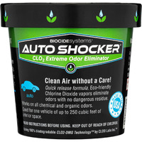 Biocide Systems Auto Shocker  Quick Release Car Odor Eliminator  Eco-Friendly Chlorine Dioxide Odor Bomb For Vehicle Interior Up To 250 Cubic Feet