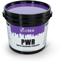 Ecotex Pwr Screen Printing Emulsion (Quart - 32Oz.) Pre - Sensitized Photo Emulsion For Silk Screens And Fabric - For Screen Printing Plastisol Ink And Water Based Ink  Screen Printing Supplies