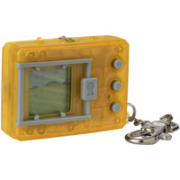 Bandai Original Digimon Digivice Virtual Pet Monster - Translucent Yellow