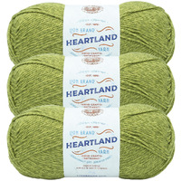 Lion Brand Yarn Heartland Yarn For Crocheting  Knitting  And Weaving  Multicolor Yarn  3-Pack  Haleakala