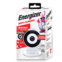 Xtreme Digital Lifestyle Accessories Energizer Smart Wi-Fi White Indoor Camera  1080P Full Hd  Cloud/Micro-Sd Card Support  2.4Ghz Wifi