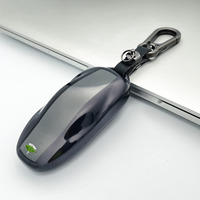 Tandrive Key Fob Cover Holder For Tesla Model S (X Y 3) Black