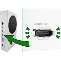 Hdmi Port Replacement For Xbox Series S  Display Socket Jack Connector Repair For Xss Console  M1097399-Original Oem Quality