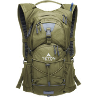 Teton Sports Oasis 18L Hydration Pack With Free 2-Liter Water Bladder The Perfect Backpack For Hiking  Running  Cycling  Or Commuting