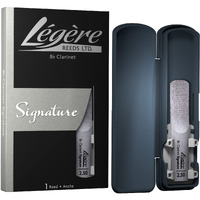 L?G?Re Reeds Premium Synthetic Woodwind Reed  Bb Clarinet  Signature  Strength 2.50 (Bbss2.50)