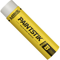 Markal 80260 B Paintstik Solid Paint Ambient Surface Marker  White  King Size  1 X 4-34 (Pack Of 12)