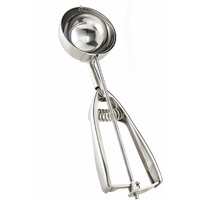 Solula-Stainless-Large-Muffin-Scoop  Large Cupcake Muffin Batter Dispenser  Large Ice Cream Cupcake Muffin Batter Scoop  Food-Grade 18/8 Stainless Steel  Size 10