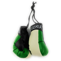 Red Hat Ent Hanging Car Mirror Mini Boxing Gloves (Nigeria)