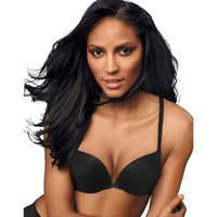 Maidenform Womens Love The Lift Push Up  In Demi Dm9900 Bras  Blackbody Beige Lace  38B Us