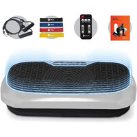 Lifepro Waver Mini Vibration Plate - Whole Body Vibration Platform Exercise Machine - Home  Travel Workout Equipment For Weight Loss  Toning  Wellness - Max User Weight 260Lbs (White)