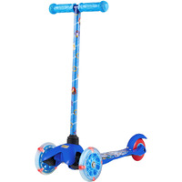 Sakar Sonic The Hedgehog Light Up Self Balancing Scooter For Kids - 3 Wheeled Scooter With Extra Wide Anti-Slip Deck  Rear Brake  Lean To Steer  Lightweight Design  For Boys/Girls 3 & Up  75 Lb Limit