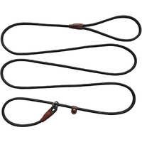 Btinesful 7Ft Slip Lead Dog Leash  Strong Nylon Rope Leash  14  12 Inch Diam Dog Training Lead For Small Medium Large Dogs (14  7 Ft  Black)