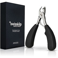 Swissklip Heavy Duty Toenail Clippers For Seniors Thick Toenails I Professional Nail Clippers For Ingrown Toenail I Toenail Clippers For Thick Nails I Nail Cutter As Toe Nail Clippers (1 Unit Pack)