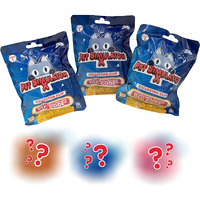 Pet Simulator X - Mystery Pet Minifigure Toys With Collector Clip - Blind Bags 3 Pack And Chance Of Dlc Code - Surprise Collectable