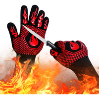 Bbq Fireproof Gloves  Grill Cut-Resistant Gloves 1472
