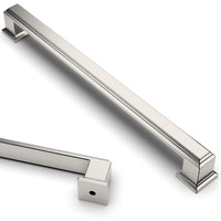 Asidrama 10 Pack 7.5 Inch(192Mm) Brushed Satin Nickel Kitchen Cabinet Handles Cabinet Pulls Kitchen Cabinet Hardware For Cupboard Drawer Pulls