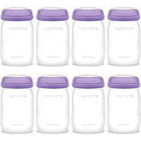 Maymom Storage Bottles Compatible With Lansinoh Pumps  Widemouth Version; Replace Or Compatible With Laninoh Momma Bottles; 8 Ct  5Oz