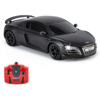 Cmj Rc Cars Audi R8 Gt Rc Remote Control Car Limited Edition Black 2.4Ghz 1:24. Licensed Rc Car Series For Girls And Boys Age 8 9 10 11 12 Years Holiday Ideal Gift (Black)