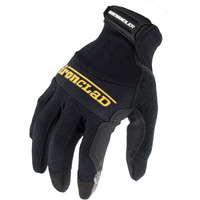 Ironclad Box Handler Work Gloves Bhg  Extreme Grip  Performance Fit  Durable  Machine Washable  (1 Pair)  Small - Bhg-02-S   Black