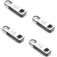 Zpsolution Suitcase Zipper Pull Replacement - Heavy Duty Detachable Zipper Pullers Repair For Luggage Easy To Use Larger Stronger