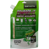 Compost-It Compost Accelerator/Starter 100G Spout Pack For All Composting Systems  (100% Natural Concentrate)
