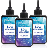Jdiction Uv Resin  Upgrade 300G Low Viscosity Hard Thin Uv Resin With Super Crystal Clear Resin Kit For Jewelry  Casting  Coating And Diy Craft