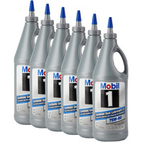 Mobil1 1043611 Full Synthetic Gear Lubricant  75W-90 Quart 6 Pk