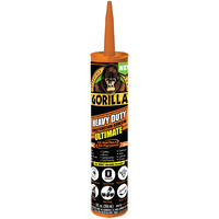Gorilla Heavy Duty Ultimate Construction Adhesive  9 Ounce Cartridge  White  (Pack Of 1)