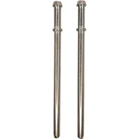 -2 Pack- Straight Universal Weld In Place Exhaust Hanger Rod - Made In The Usa