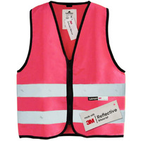 Salzmann 3M Childrens High Visibility Vest - Reflective Safety Vest With Zipper - Made With 3M Reflective Material