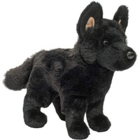 Douglas Harko Black German Shepherd Dog Plush Stuffed Animal